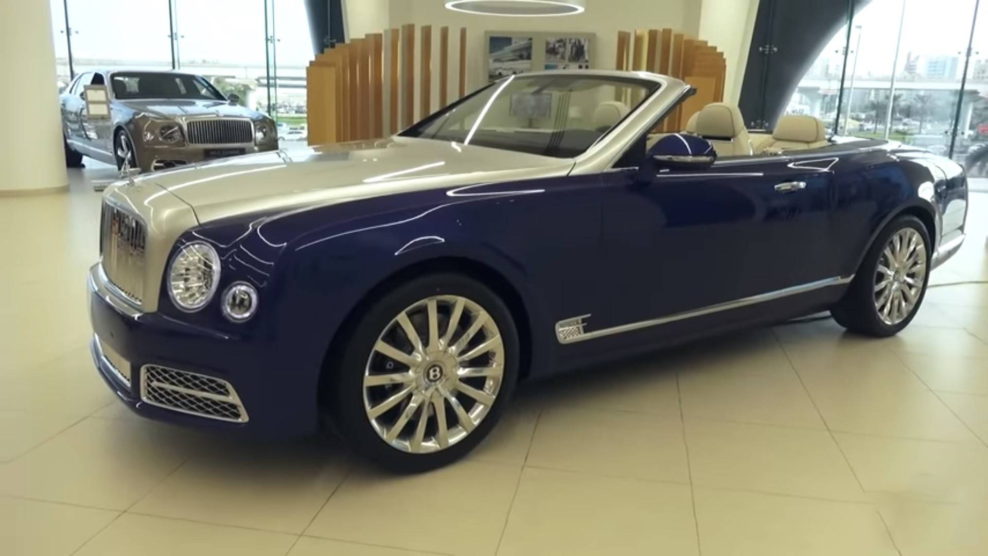 Bentley Coupe Mulsanne кабриолет