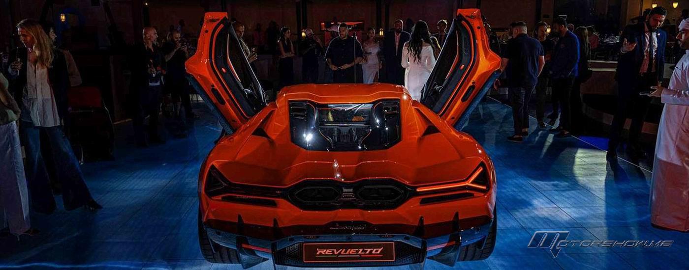 Lamborghini Abu Dhabi and Dubai Unveiled the Revuelto in the UAE