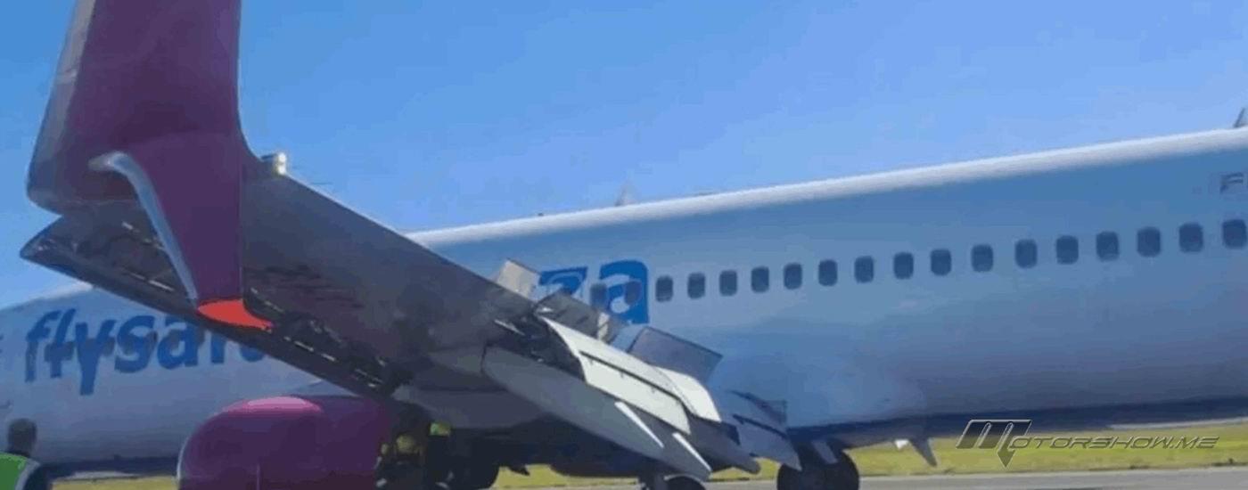 بالفيديو: حادث جديد لطائرة بوينغ!