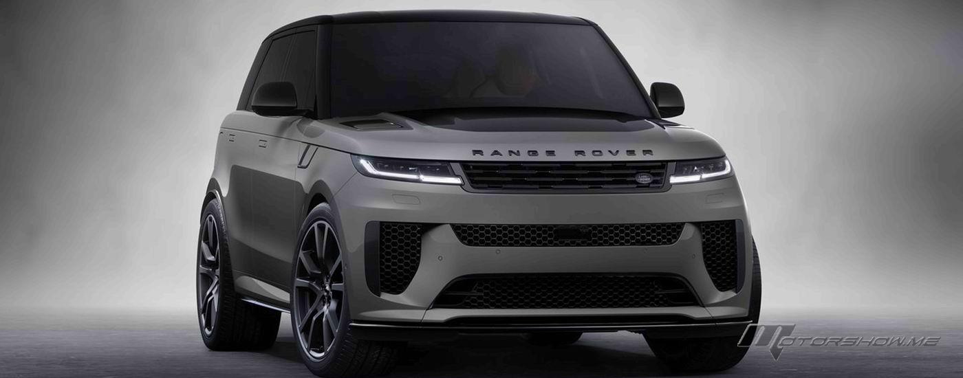 Introducing the Range Rover Sport SV Edition Two