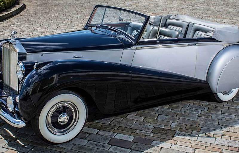 The 1940s Rolls-Royce Silver Dawn