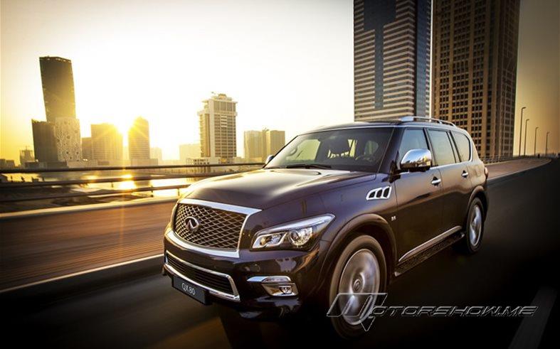 Infiniti launches the 2015 QX80 in the Middle East