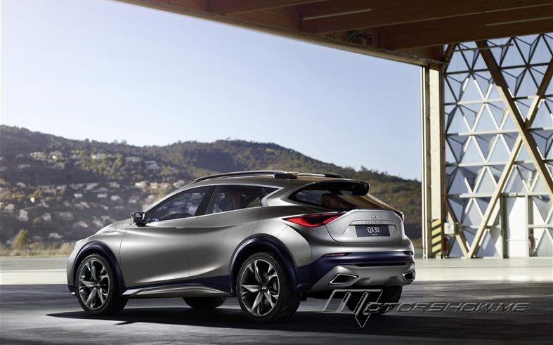 نشر أول صورة لسيارة Infiniti QX30 Concept القوية والأنيقة!